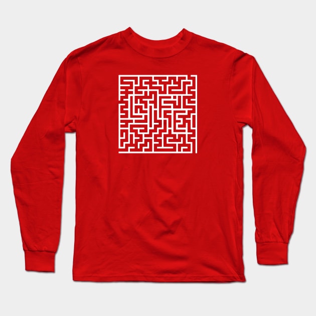 Life is complicated like a maze Long Sleeve T-Shirt by FunkyHusky